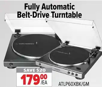 2001 Audio Video Fully automatic belt-drive turntable offer