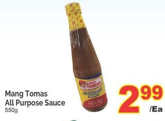 T&T Supermarket Mang tomas all purpose sauce, 550g offer