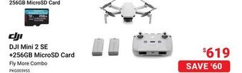 Visions Electronics Dji mini 2 se +256gb microsd card offer