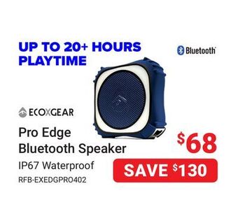 Visions Electronics Ecoxgear pro edge bluetooth speaker offer