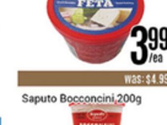 Nations Fresh Foods Saputo bocconcini offer