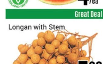 Nations Fresh Foods Longan with stem offer