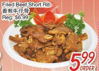 Foody Mart Fried beef short rib offer