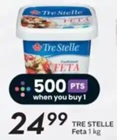 Sobeys TRE STELLE Feta 1 kg offer