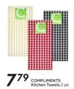 Sobeys COMPLIMENTS Kitchen Towels 2 pk offer