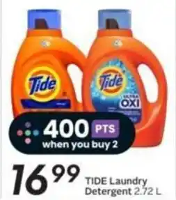 Sobeys Tide Laundry Detergent 2.72 L offer