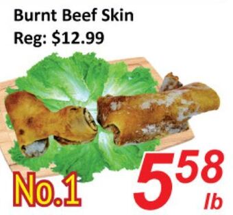 Seasons Foodmart Burnt beef skin offer