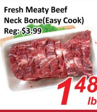 Seasons Foodmart Fresh meaty beef neck bone offer