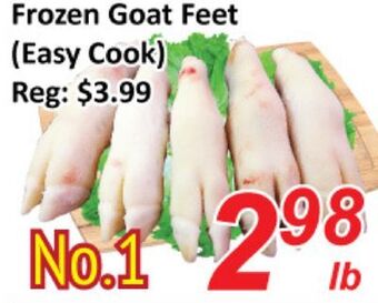 Seasons Foodmart Frozen goat feet (easy cook) offer