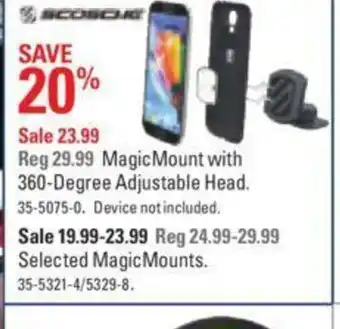 Canadian Tire MagicMount With 360-Degree Adjustable Head offer