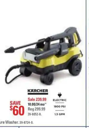 Canadian Tire Karcher offer
