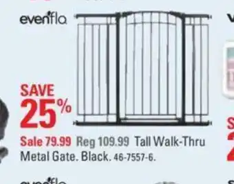 Canadian Tire Tall Walk-Thru Metal Gate offer