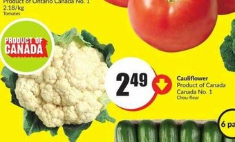 FreshCo Cauliflower offer
