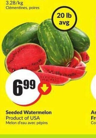 FreshCo Seeded Watermelon offer