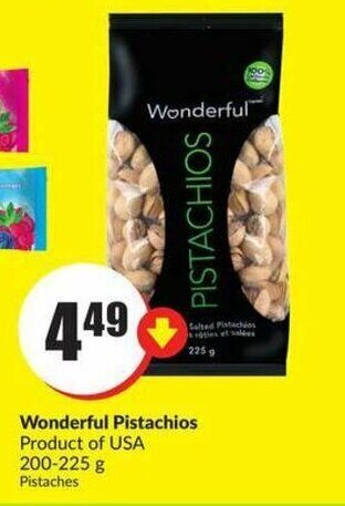 FreshCo Wonderful Pistachios offer