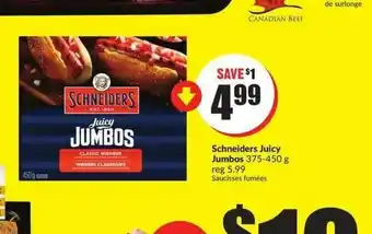 FreshCo Schneiders Juicy Jumbo offer