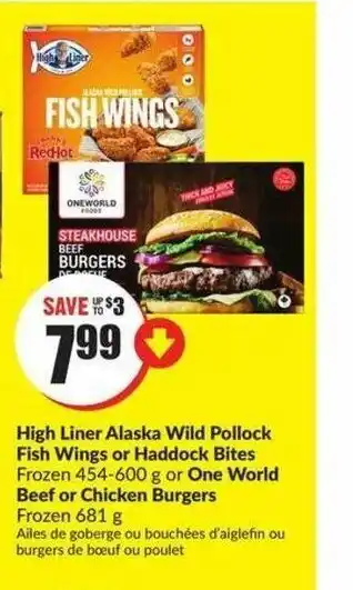 FreshCo High Liner Alaska Wild Pollock Fish Wings offer