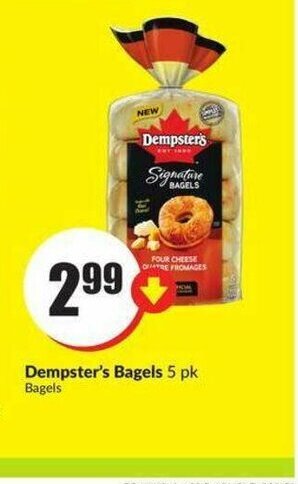 FreshCo Dempster's Bagels offer