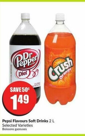 FreshCo Pepsi flavours soft drinks offer