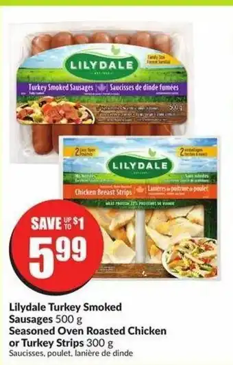 FreshCo Lilydale turkey smoked sausages offer