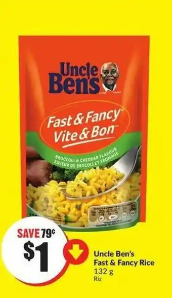 FreshCo Uncle ben's fast & fancy rice offer
