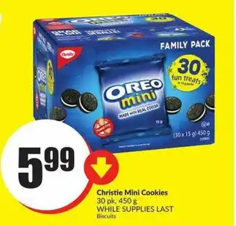FreshCo Christie mini cookies offer