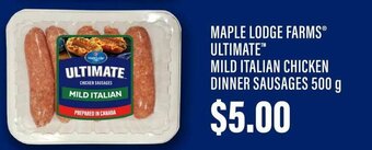 FreshCo Maple lodge farms ultimate offer