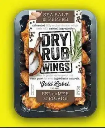FreshCo Sea salt & pepper dry rub wings offer