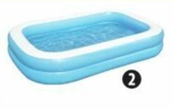 Canadian Tire Inflatable Family Pool. 8.5' x 5.75" x 20" h. offer