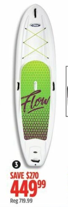 Canadian Tire Pelican 10.5-ft Flow 106 Hard-Top Stand-Up Paddleboard. offer