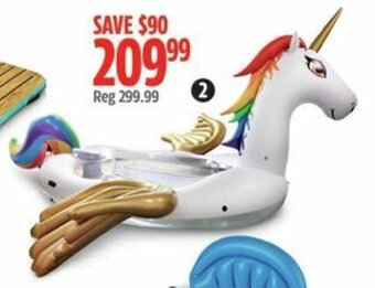 Canadian Tire Unicorn Floating Party Island Inflatable. offer