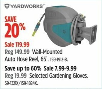 Canadian Tire Wall-Mounted Auto Hose Reel, 65. offer