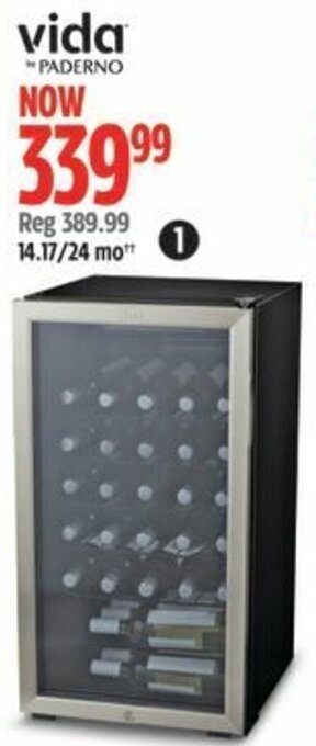 Canadian Tire 3.1 Cu-Ft Wine Cooler. offer