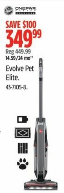 Canadian Tire Evolve Pet Elite. offer