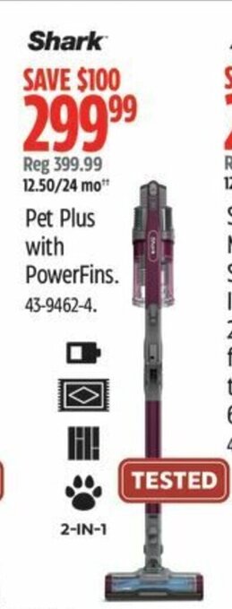 Canadian Tire Pet Plus with PowerFins. offer