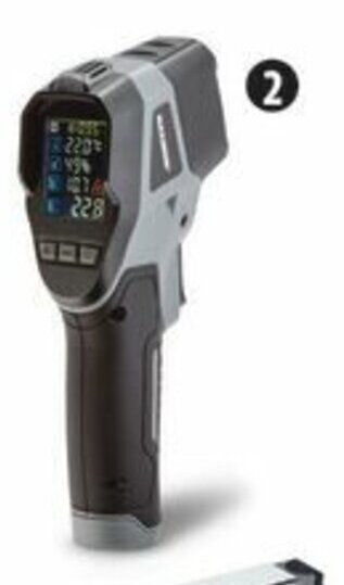 Canadian Tire Infrared Thermometer with Mildew Alarm. offer