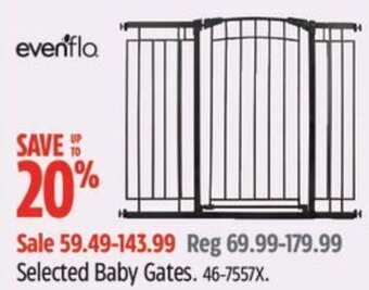 Canadian Tire Selected Baby Gates. offer