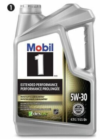 Canadian Tire Extended Performance synthetic Motor Oil. 4.73 L. offer