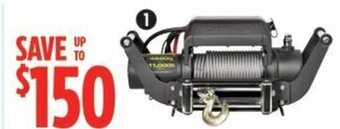 Canadian Tire Champion 11,000-lb Truck Winch with Speed Mount. offer