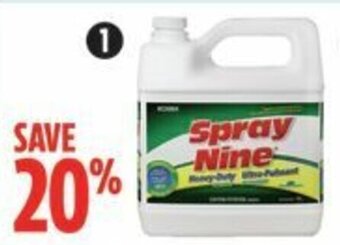 Canadian Tire Heavy-Duty Cleaner/Degreaser and Disinfectant, 4L. offer