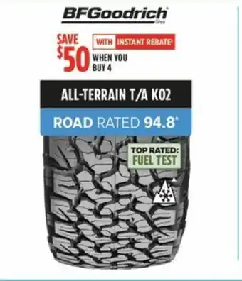 Canadian Tire ALL-TERRAIN T/A KO2 offer