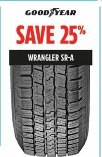 Canadian Tire WRANGLER SR-A offer