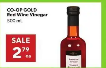 Co-op CO-OP GOLD Red Wine Vinegar 500 mL offer