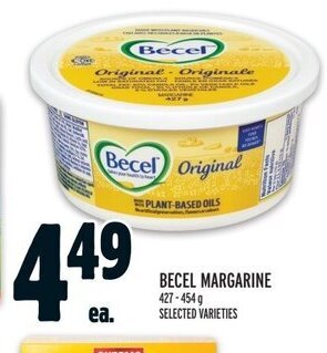 Metro BECEL MARGARINE offer