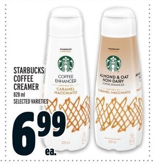 Metro STARBUCKS COFFEE CREAMER offer