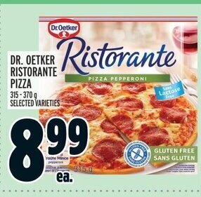 Metro DR. OETKER RISTORANTE PIZZA offer