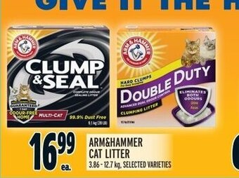 Metro ARM&HAMMER CAT LITTER offer