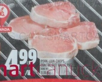 Metro PORK LOIN CHOPS CENTRE GUT VALUE PACK offer