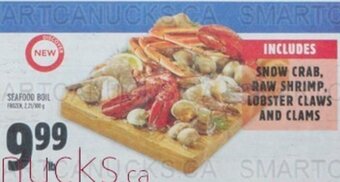 Metro SEAFOOD BOIL offer