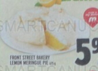 Metro FRONT STREET BAKERY LEMON MERINGUE PIE offer